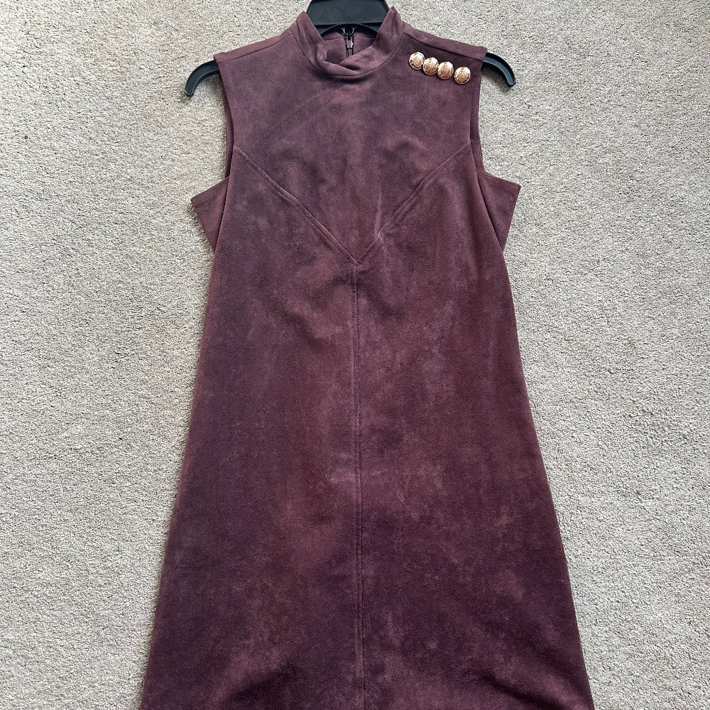 Ivanka Trump Suede Dress
